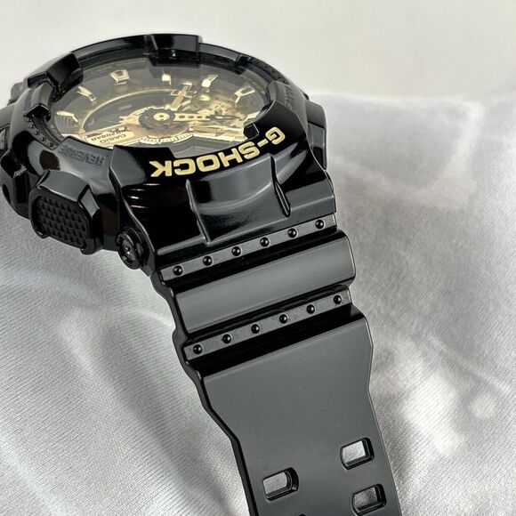 Casio G-Shock Men's 55mm Analog-Digital Wristwatch - Black - Picture 5 of 10
